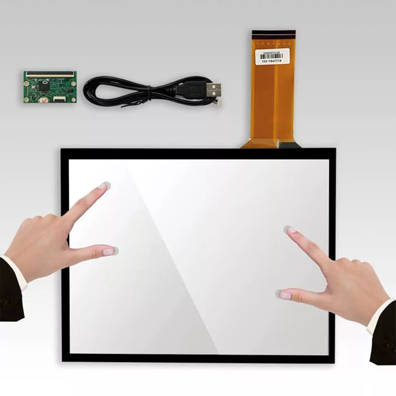 12.1 pulgada USB interface multi-touch screen
