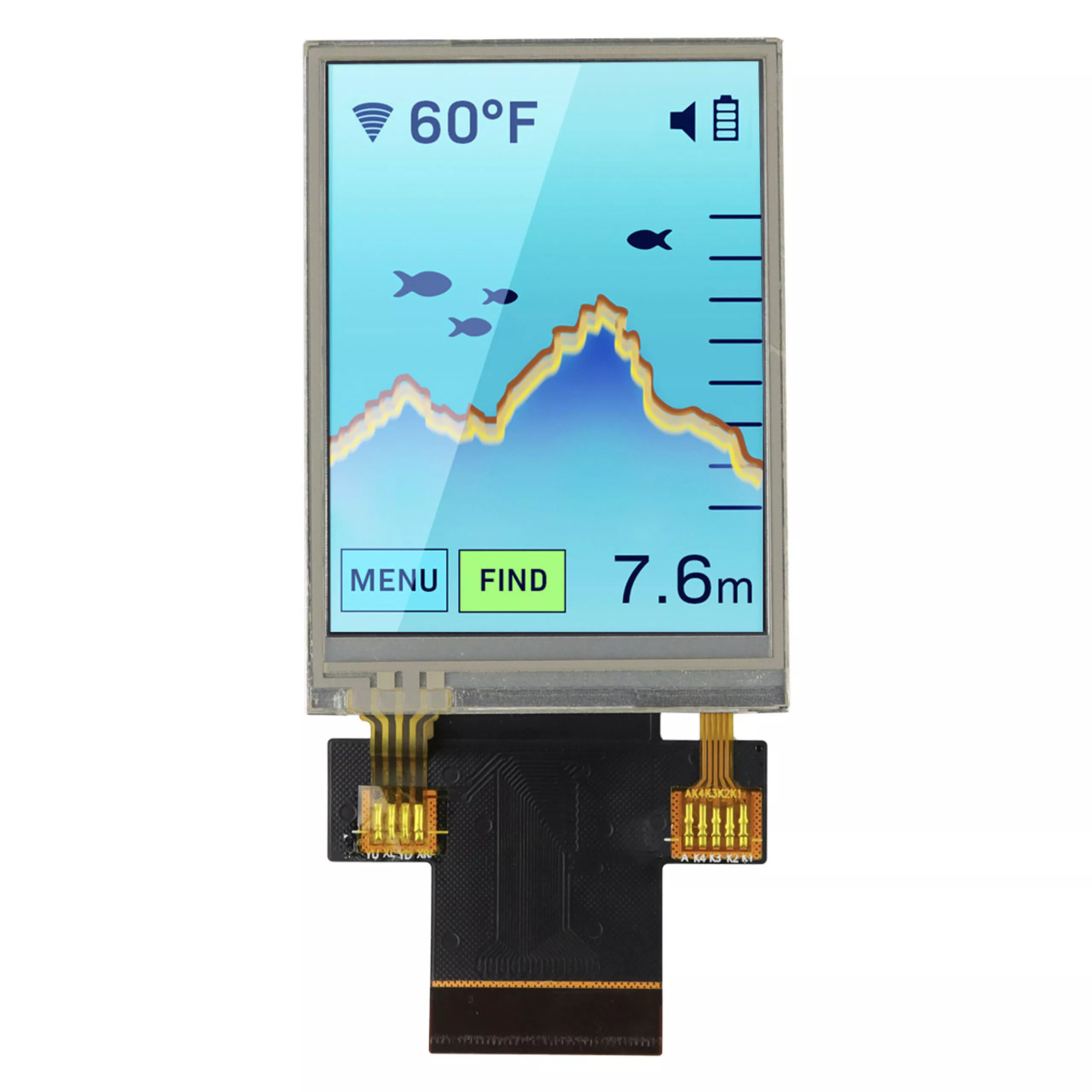 2.6 Inch Resistive Touch IPS TFT Module