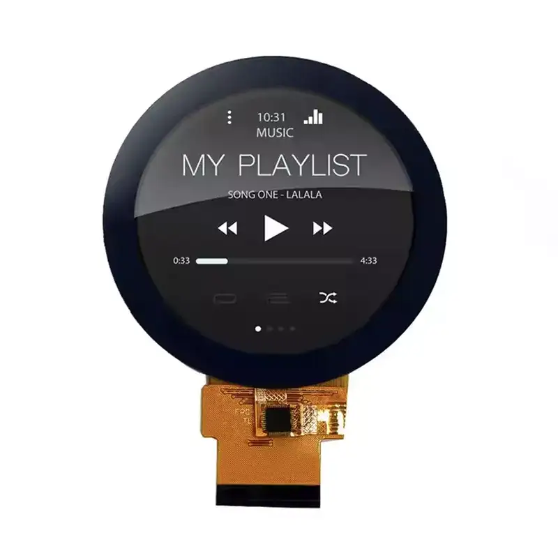 Ano ang mga aplikasyon ng isang Round TFT LCD module