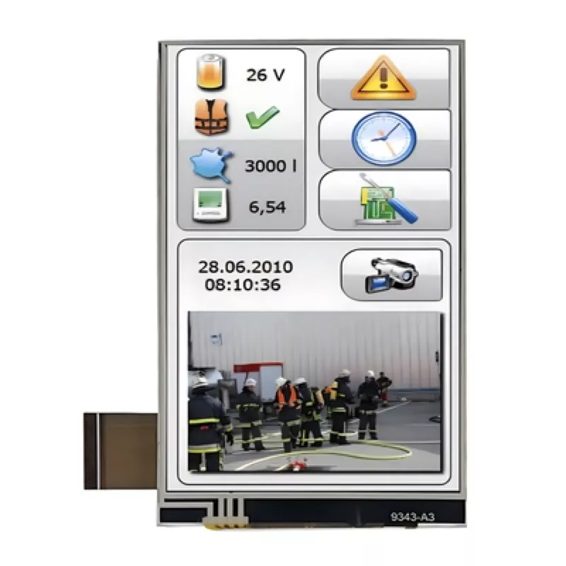 3.97 '' 480x800 Resistive Touch IPS TFT Module