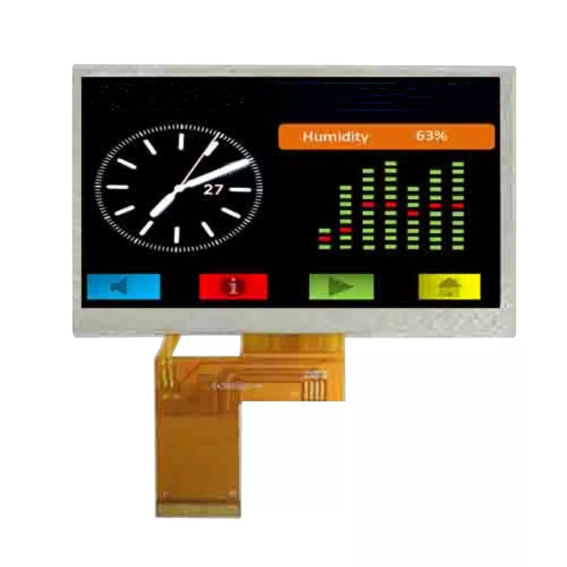 4.3 pulgada malawak na temperatura TFT module