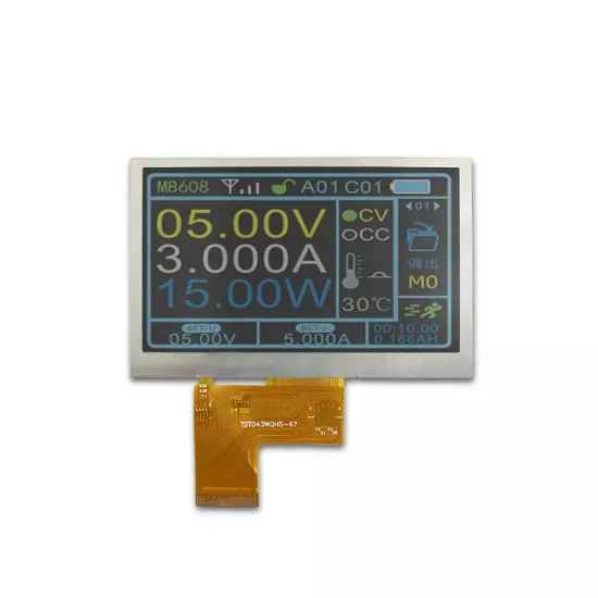 4.3 Inch WQVGA IPS TFT Module