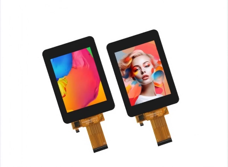 2.8-inch LCD touch screen